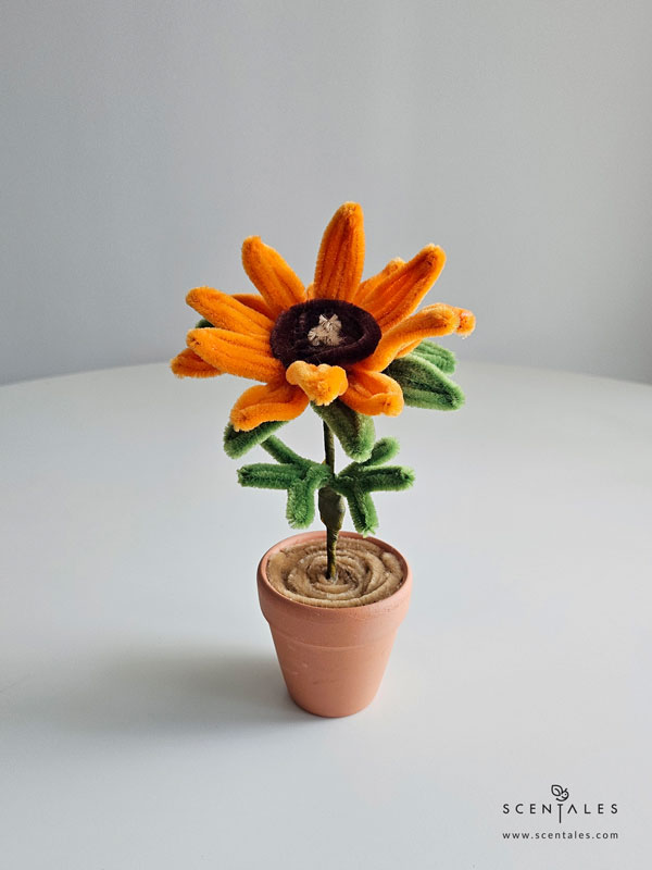 Dainty Flower Pot sunflower twisting flower pot