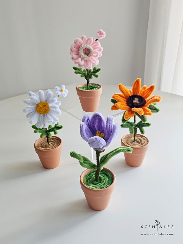 Dainty Flower Pot twisting flower pot